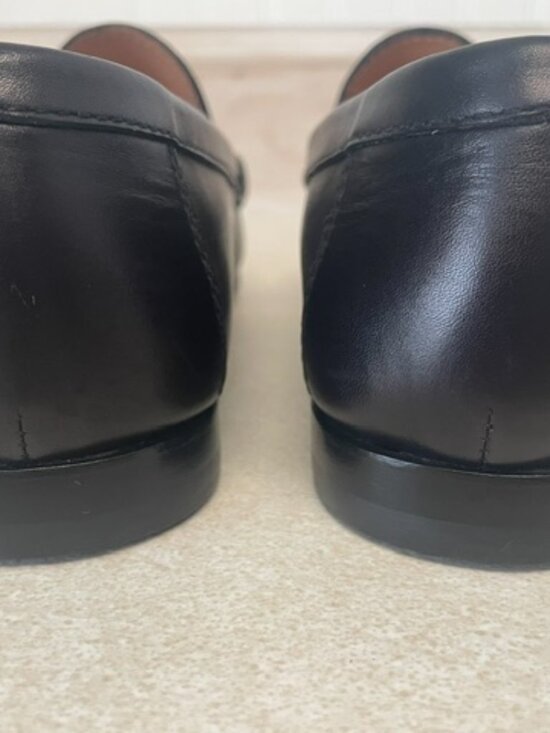2 pairs of Ralph Lauren Mens Chalmers Burnished Calfskin Penny Loafers size 8.5